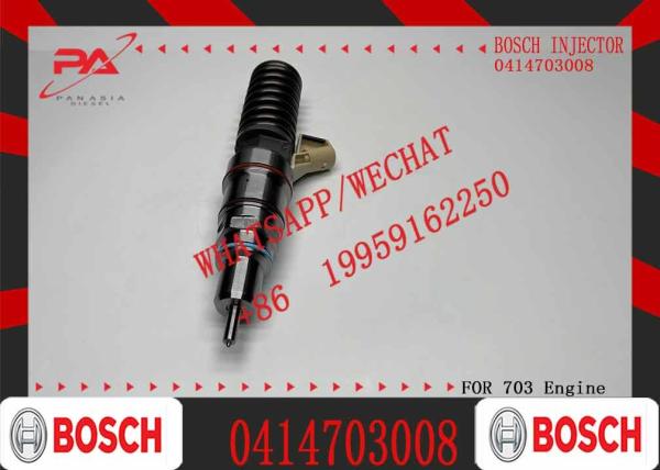 Injetor de combustível 0414703008 0414703008 Injetor de trilho comum para Bosch Injetor de alta qualidade 0414703008