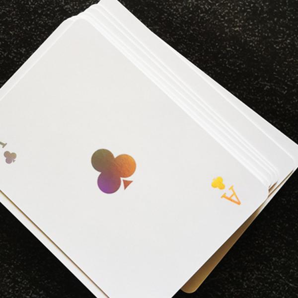 High Grade Laser Hot Stamping Waterproof Poker Flash Game Card Holographic Foil