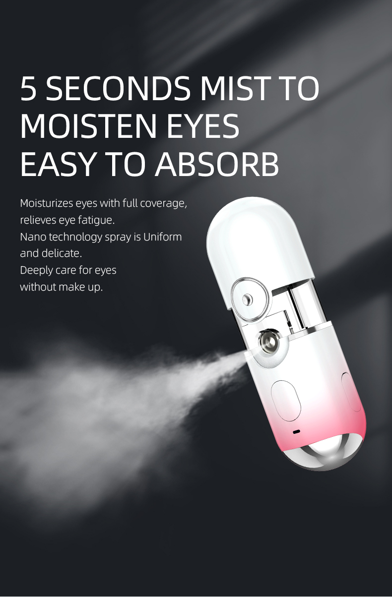ODM OEM Face Moisturizer Machine Cool Facial Mist Steamer Sprayer
