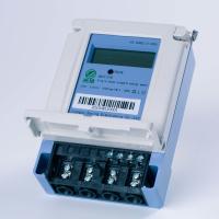 Écran payé d'avance d'affichage à cristaux liquides du mètre 160x112x71mm d'énergie monophasé IP54 mètre multifonctionnel de 3 phases