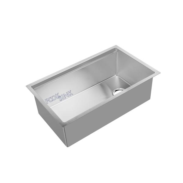 Отполированная раковина 16G рабочего места кухни изоляция 32 дюймов ядровая омертвляя