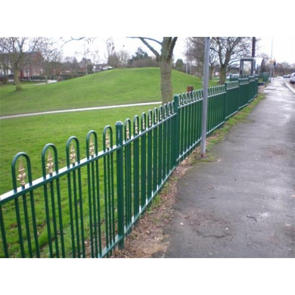 Bow Top Heavy Duty Wire Mesh Fencing Railings Security Fixings For Swimming Pool