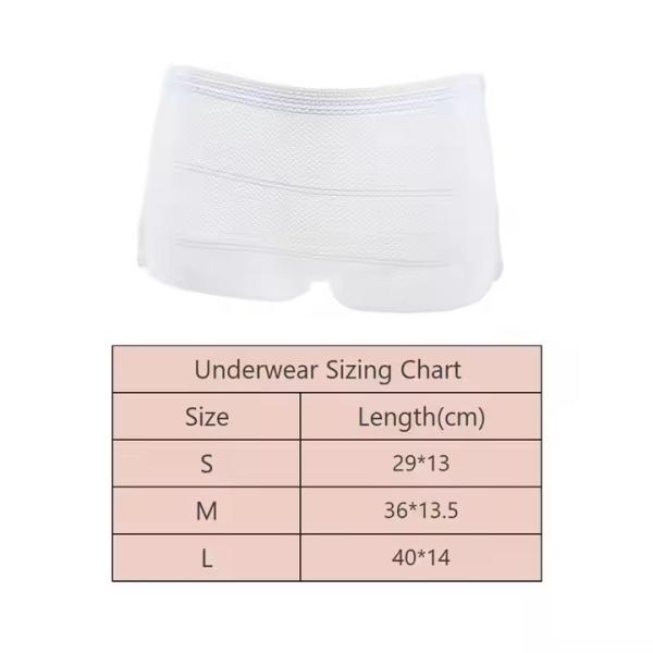 Bragas de ropa interior desechables de algodón personalizadas para hospital para mujeres, transpirables