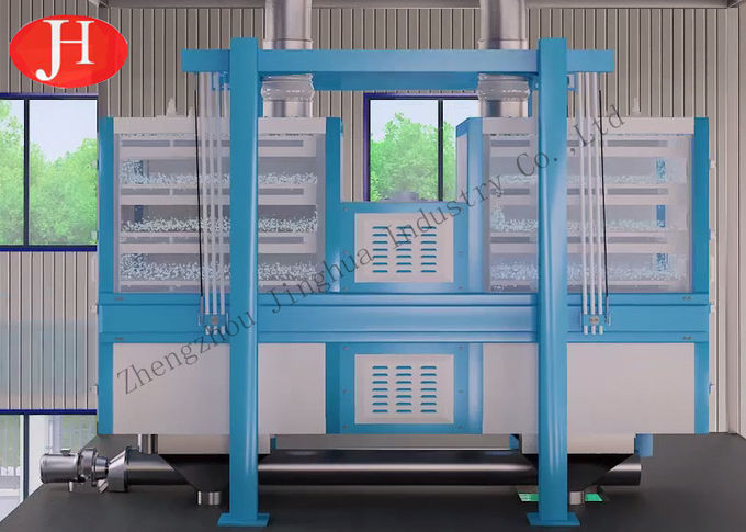 4 машина крахмала пшеницы просевателя проверки ящика 2.2Kw окончательная