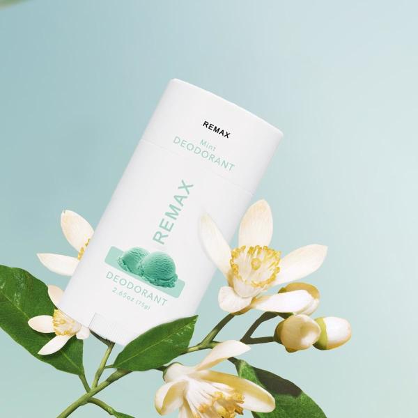 75 g de crème solaire ovale et lisse avec des propriétés antiodores