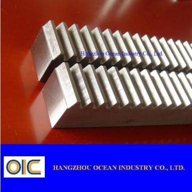 20mm Straight Tooth Profile Industrial Sliding Gate Motor Gear Racks Module 1 Black Oxide