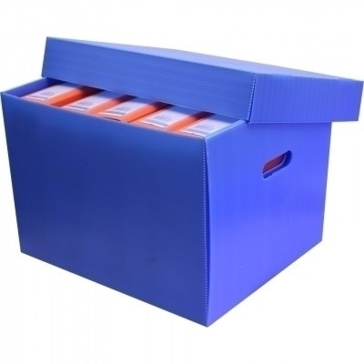 Folding Polypropylene PP Corrugated Plastic Archive Box