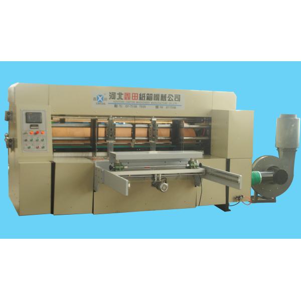 Mechanical Die-Cutter Flexo Printing Machine , Vacuum Feeding Machine