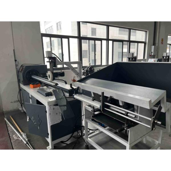 Máquina cortadora automática industrial de núcleos de papel para tubos de 1100-1300 mm de longitud