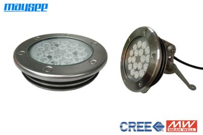 IP68 54w Dmx RGB conduziu luzes da associação para a lagoa/fonte/piscina