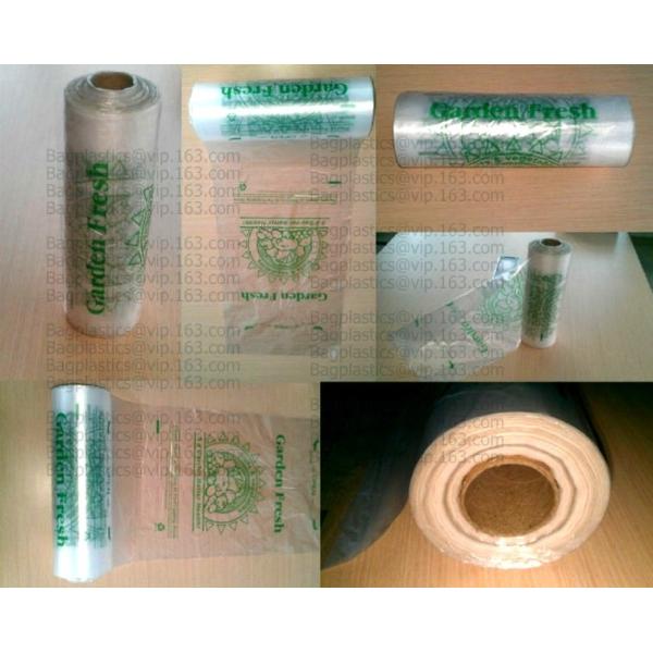 Supermarket Shopping Fresh Fruit Vegetable Packaging Plastic Bag On Roll Polythene Bags, Ldpe Bags, Hdpe Bags, Food Serv