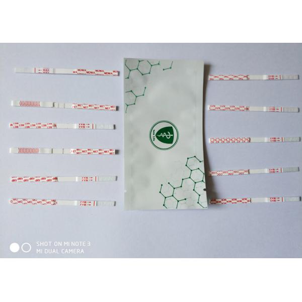 MDA Rapid Drug Abuse Test Kit 4mm Cassette , High Sensitivity Cut - Off 400ng/Ml