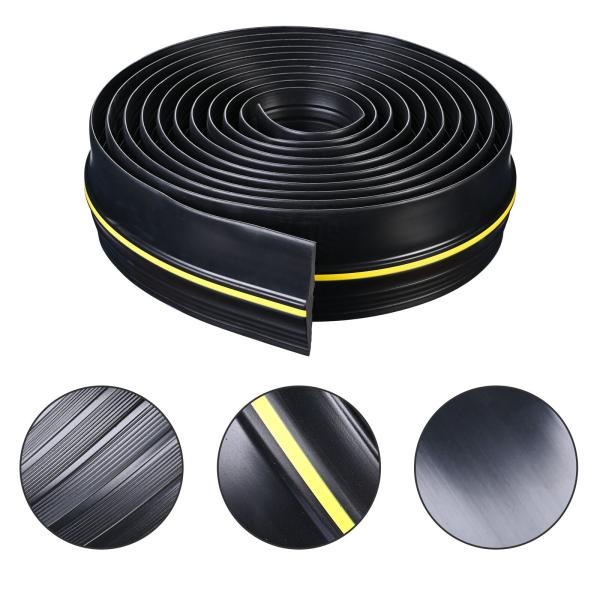 Garage Ground Seal Rubber Weatherstrip for Width Range 50-220mm and 55-65 Shore A Hardness