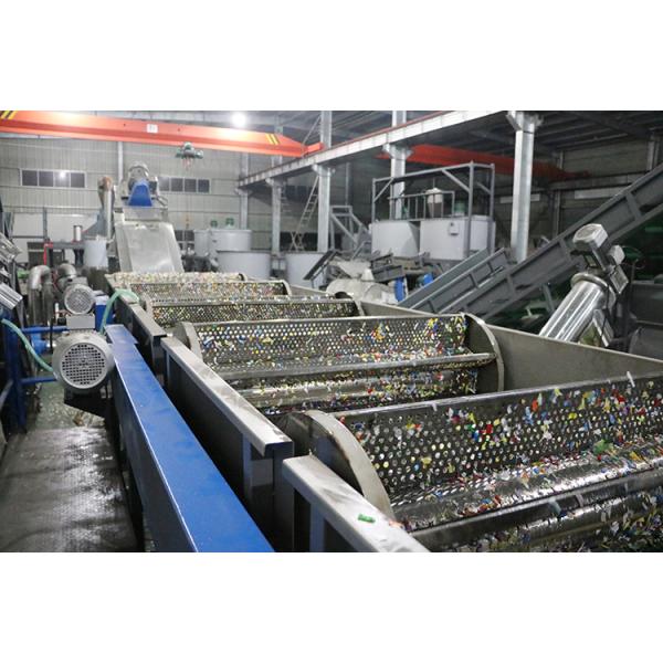 LDPE HDPE Plastic Washing Recycling Machine 2000kg/H PET Bottle Washing Line