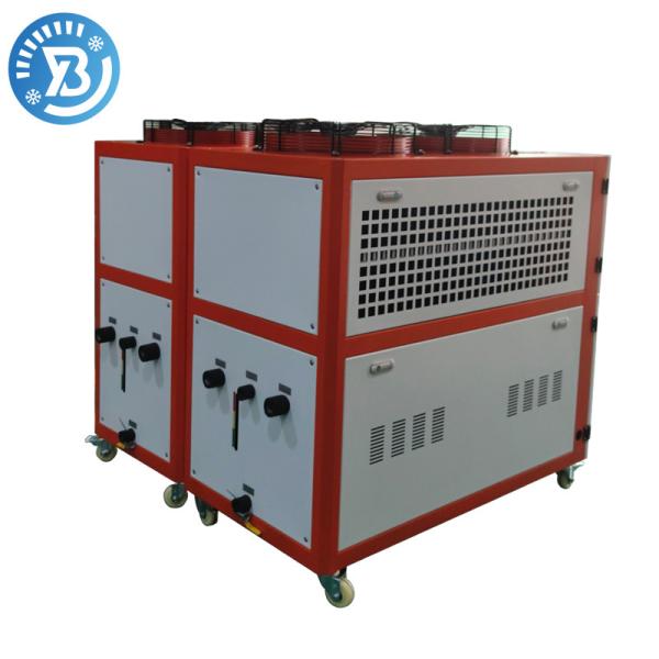 60Hz Portable Water Chiller Unit Vortex Chiller 9 KW 220V With Copper Tube Evaporator