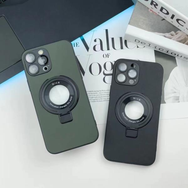 Anti Explosion Waterproof Cell Phone Case Glass Lens Protective Case