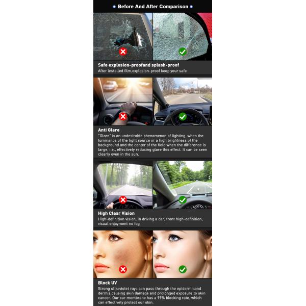 Декоративная солнечная пленка антиотблески Красный цвет CR-8065 Камалеон Автомобильное окно пленка Окраска радуга