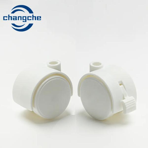 Thread Size 11mm Office Chair Caster Wheels - Available in Black/White/Red