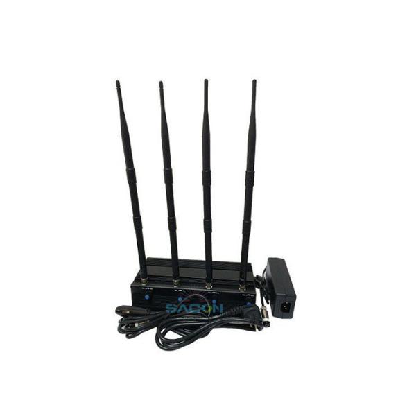 4w Desktop Wifi Signal Jammer With 5.2G 5.8G Frequency And Up To 30m Range