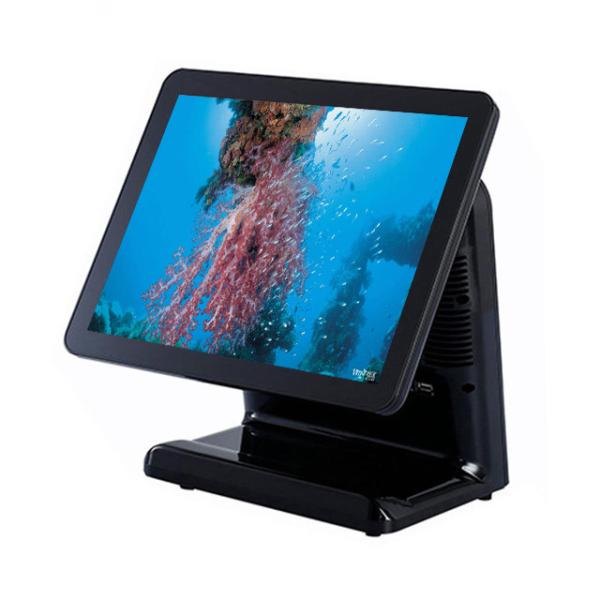 Plastic Housing Pos Cash Register Intel Celeron I5 Dual Core CPU And 8 Digital LED Display