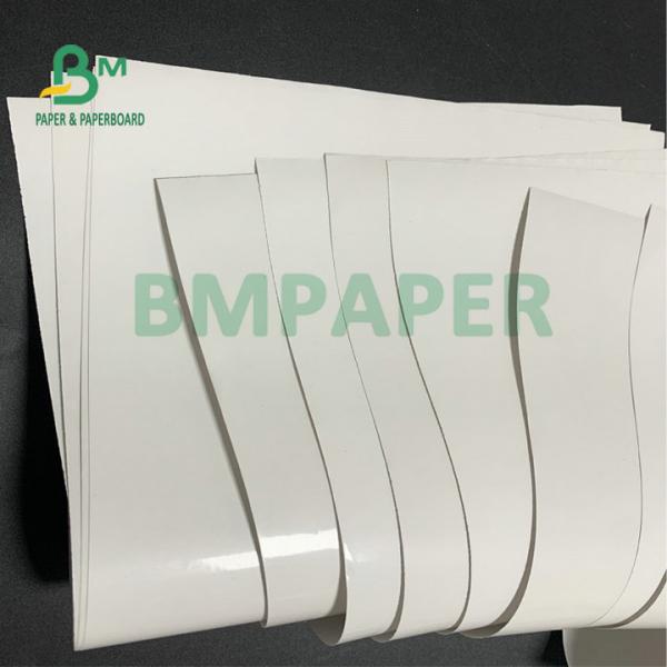 Super White 80gsm Gloss Cast Coated Paper 1020mm 1365mm Jumbo Roll