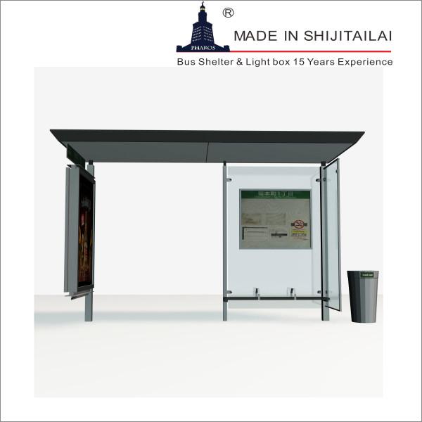 Anti Corrosion HDG 6hrs/Night Digital Bus Shelters