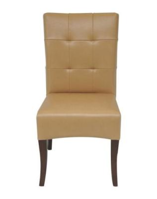 PU/leather upholstery Latest contracted chairs dining fashion wooden dining chair modern high back dining chair