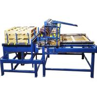 Pálete semi automática pneumática que prega a máquina com Palletizer