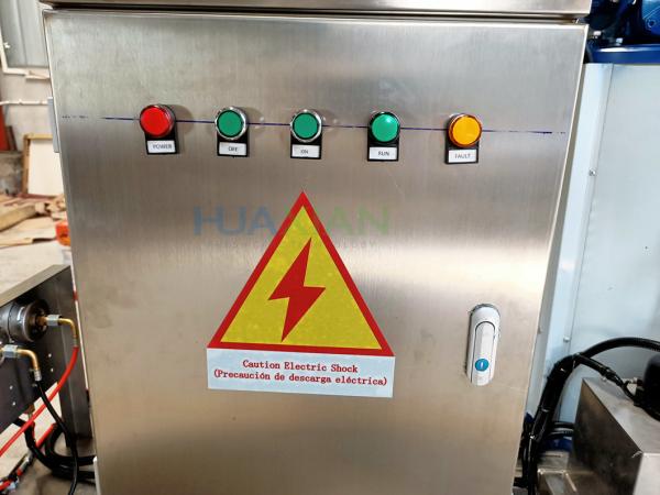 Marine Seawater Commercial Ice Flaker Machine Air Cooled 1 Ton Small On Fishing Boat
