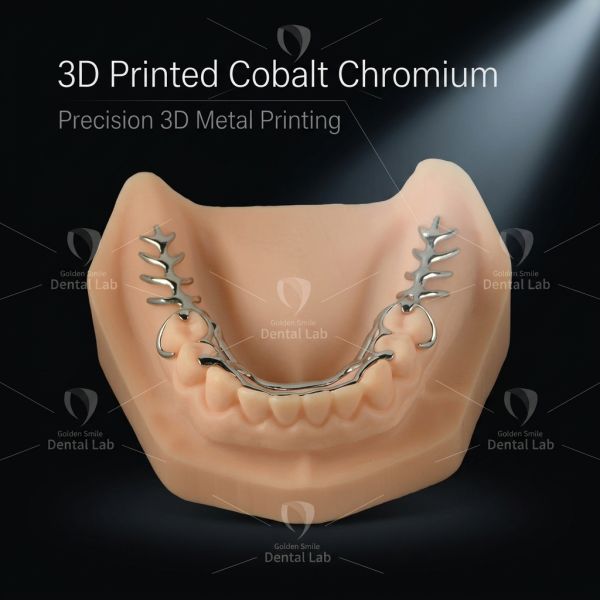 Medical Grade Chinese Dental Lab Printed Dental Metal Framework