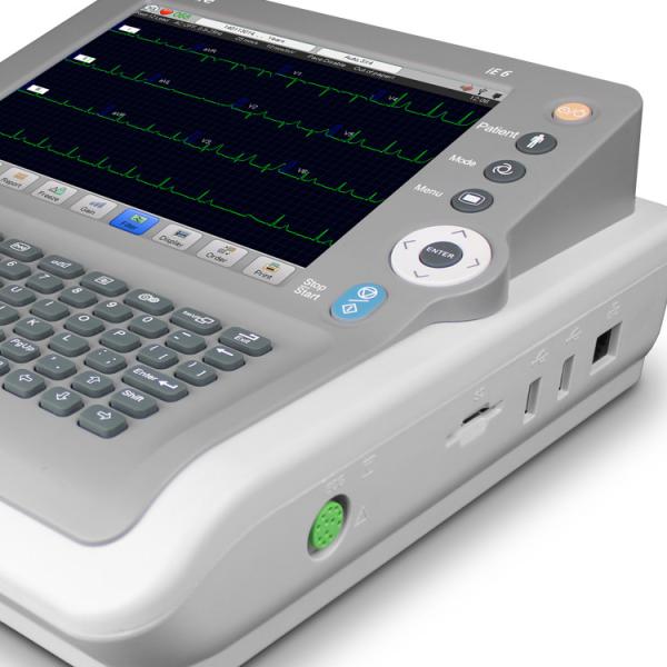 Portable Six Channel Ecg Machine Class III 12 Lead Ekg Machine
