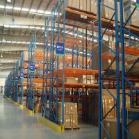 Sistema de estanterías para paletas de almacén ajustable de doble profundidad para trabajo pesado
