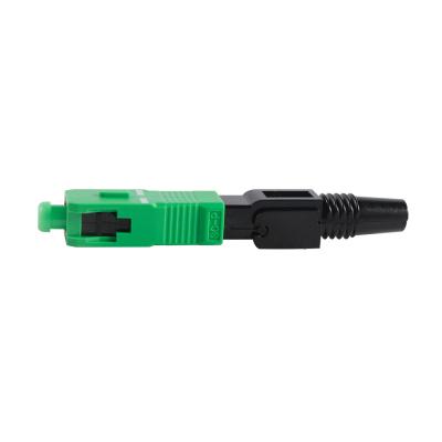 Conjunto rápido do conector rápido da fibra ótica do único modo FTTX do SC APC do OEM