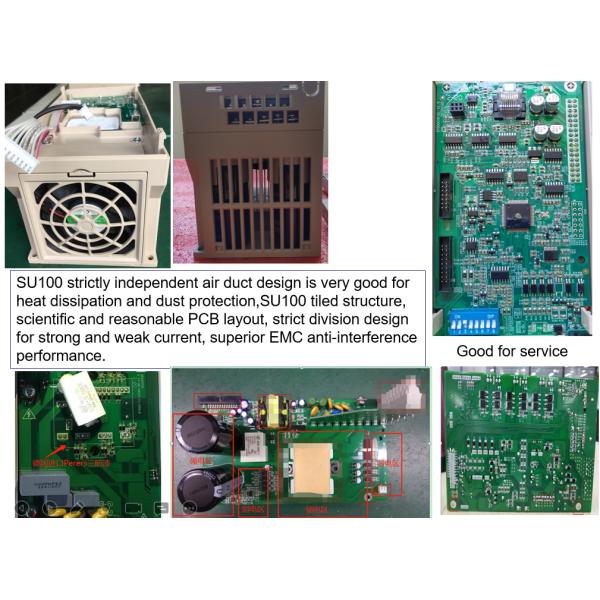 SU10 SU100 4kw 400KW Solar Pump Controller VFD 220V Solar Inverter