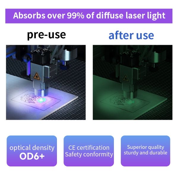 Laser protective lenses 1064nm safety glasses laser protective glasses IPL SAFTY GLASSES co2 laser protection glasses Laser protective glasses certified 610-1200nm OD6 laser protector laser protective