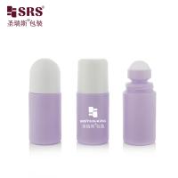 RPPC-60ML Recycled PP PCR Plastic Roll-On Custom Deodorant Gel Applicator Bottle Packaging