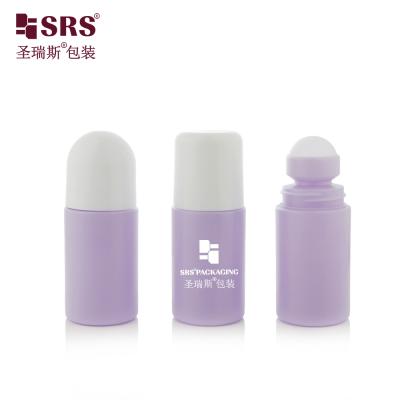 RPPC-60ML Recycled PP PCR Plastic Roll-On Custom Deodorant Gel Applicator Bottle Packaging