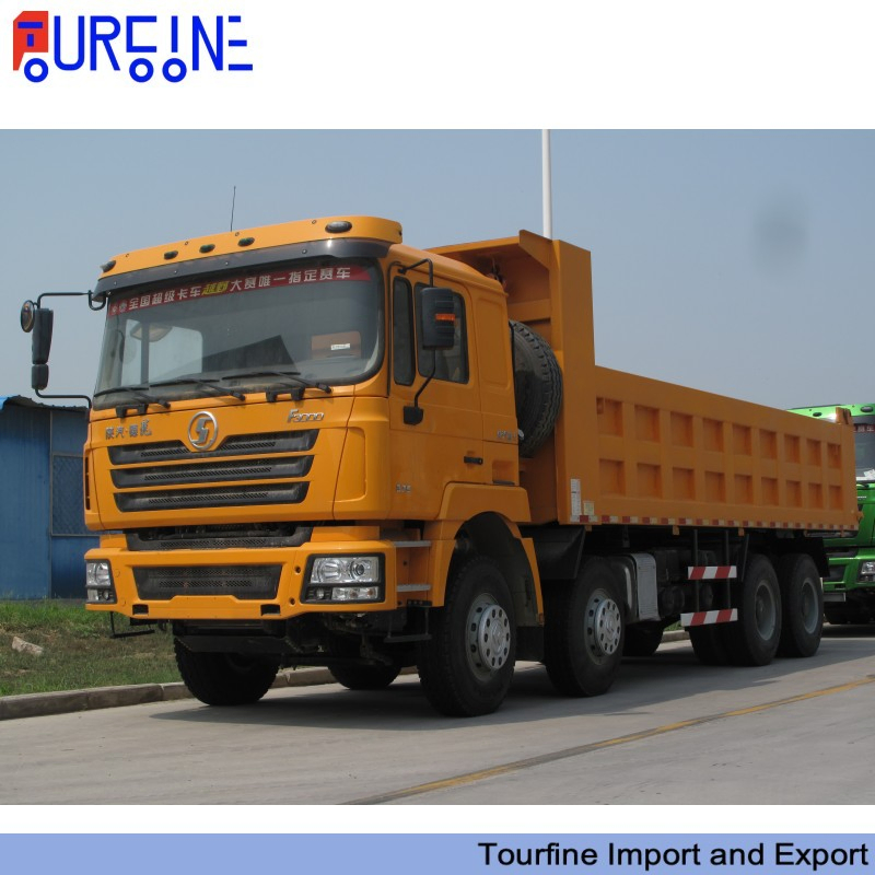 SHACMAN F3000 8x4 Tipper Dump Truck 380HP 25CBM 12 Wheel For Mining Site