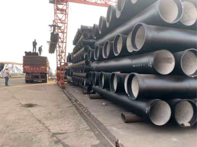 K789 C253040 Class Ductile Iron Pipe Cement Lined BSEN598 BSEN545 6M 5.7M