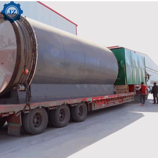 5ton 8ton 10ton 12ton Non Pollution Used Tyre Pyrolysis Oil Recycling Plant
