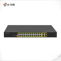 L2+ マネージドラックマウント 24ポート 10/100/1000T + 4ポート 1000X SFP イーサネット スイッチ