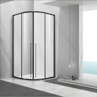 Chambre de douche en verre trempé élégante et privée pour les maisons modernes avec un confort accru