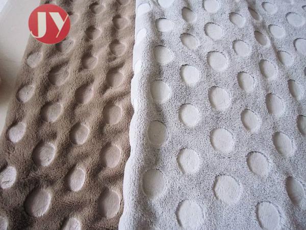 Clothing Plush Upholstery Fabric Cushion Home Textile PV Plush Fleece 350 Gsm