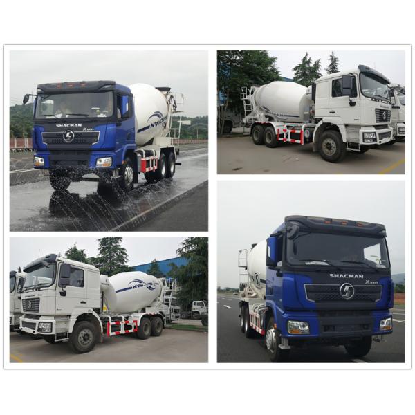 Radial Tire Design Shacman F3000 Concrete Mixer Truck for Big Construction Projects