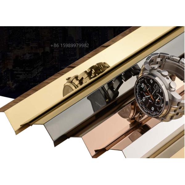 Decorative Stainless Steel Corner Guards Bunnings PVD Coated Ti Gold Color