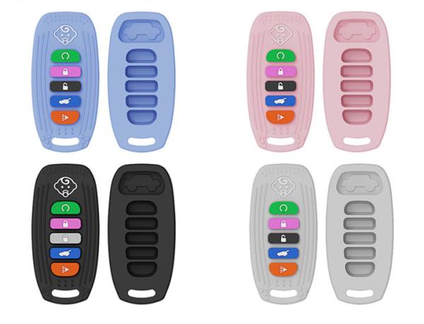 Cute Remote Control Shape Baby Silicone Teether Toy New MHC