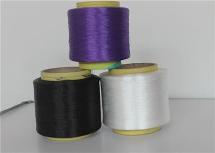 Anti - UV 300D / 72F Polypropylene PP Yarn With 50-120TPM Twist , Color Customized