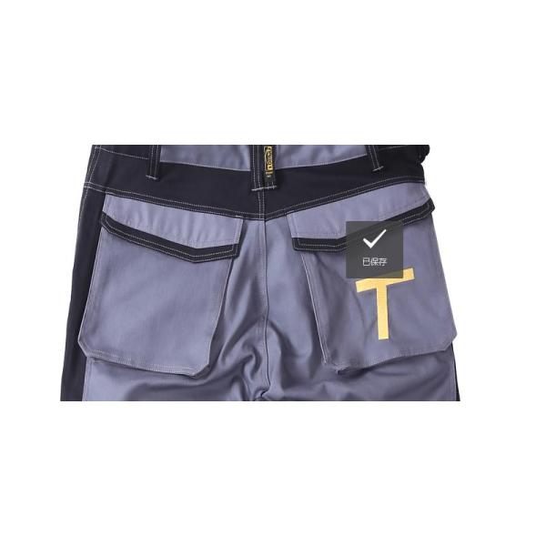 Men'S Cotton Workwear BP003 Bib Pants Strech Workwear