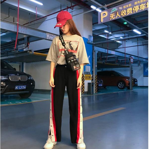 Artistic trend ribbon chest bag, Japanese and Korean personality creative shoulder bag