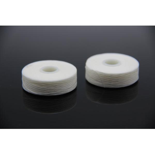 White Dental Flosser Mint Flavored Replacement Flat Wire Dental Floss For Adults